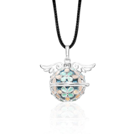 Wings Lava Ball Pendant LAP007BL-0